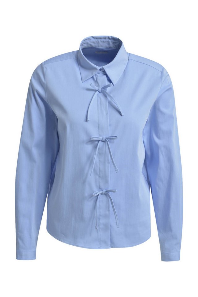 Milano Italy Blusentop Hemdbluse mit Deko-Schleifenleiste von Milano Italy