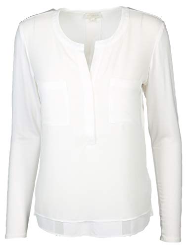 Milano Italy Damen Schlupfbluse Größe XL Weiß (weiß) von Milano Italy