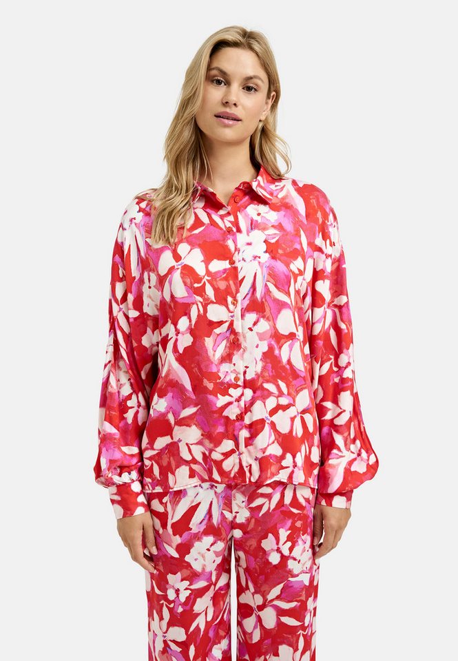 Milano Italy Hemdbluse BLOUSE WITH COLLAR A von Milano Italy