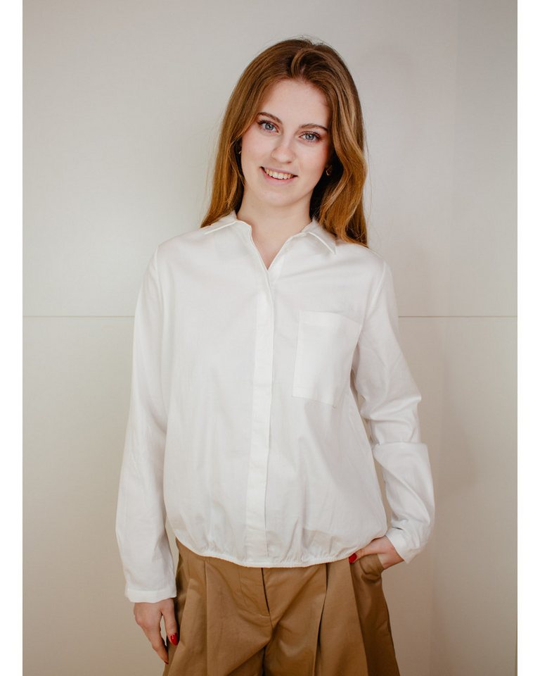 Milano Italy Hemdbluse Bluse MILANO weiss von Milano Italy