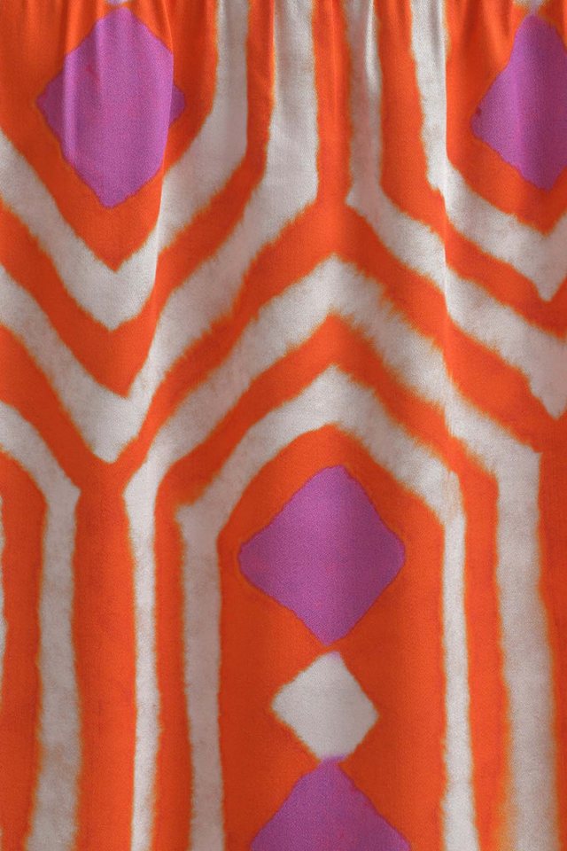 Milano Italy Kurzarmbluse Blouse with gathering and stand up collar von Milano Italy