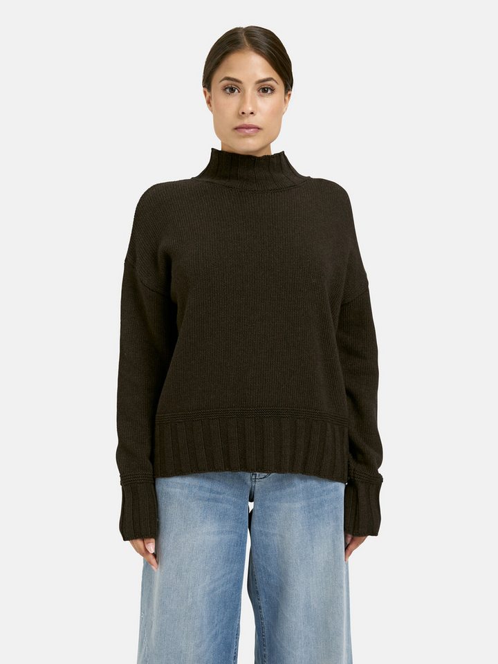 Milano Italy Rollkragenpullover mit überschnittener Schulter von Milano Italy