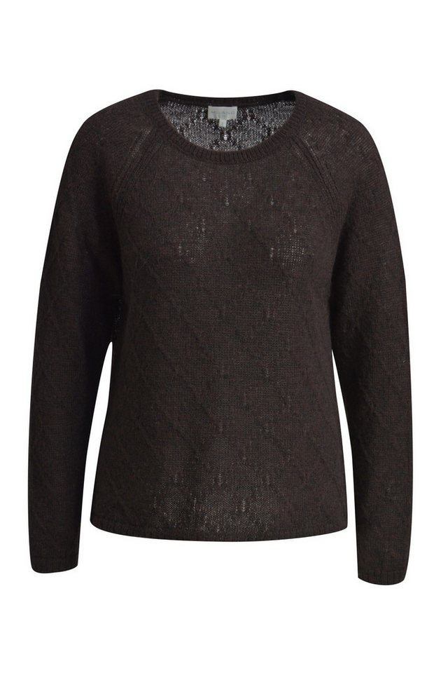 Milano Italy Strickpullover ROUNDNECK RAGLAN PUL von Milano Italy