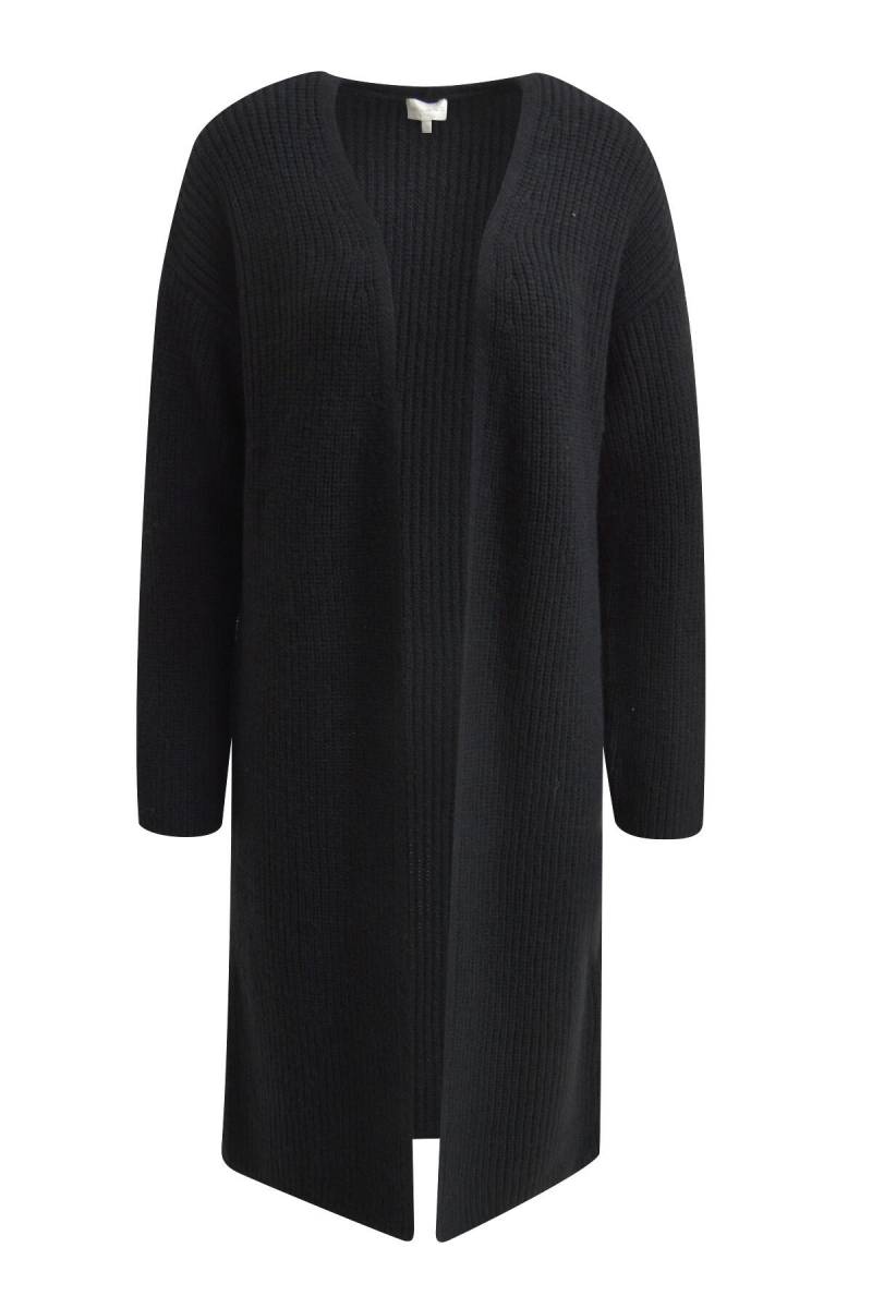 Milano Italy - long open cardigan + 1/1 sleeves black - Gr. - XS von Milano Italy