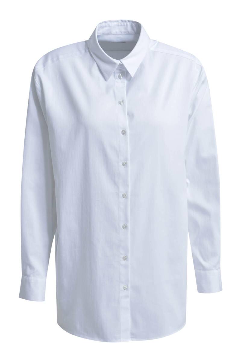 Milano Italy - shirt blouse w/ back print 1/1 sleeve white - Gr. - 44 von Milano Italy