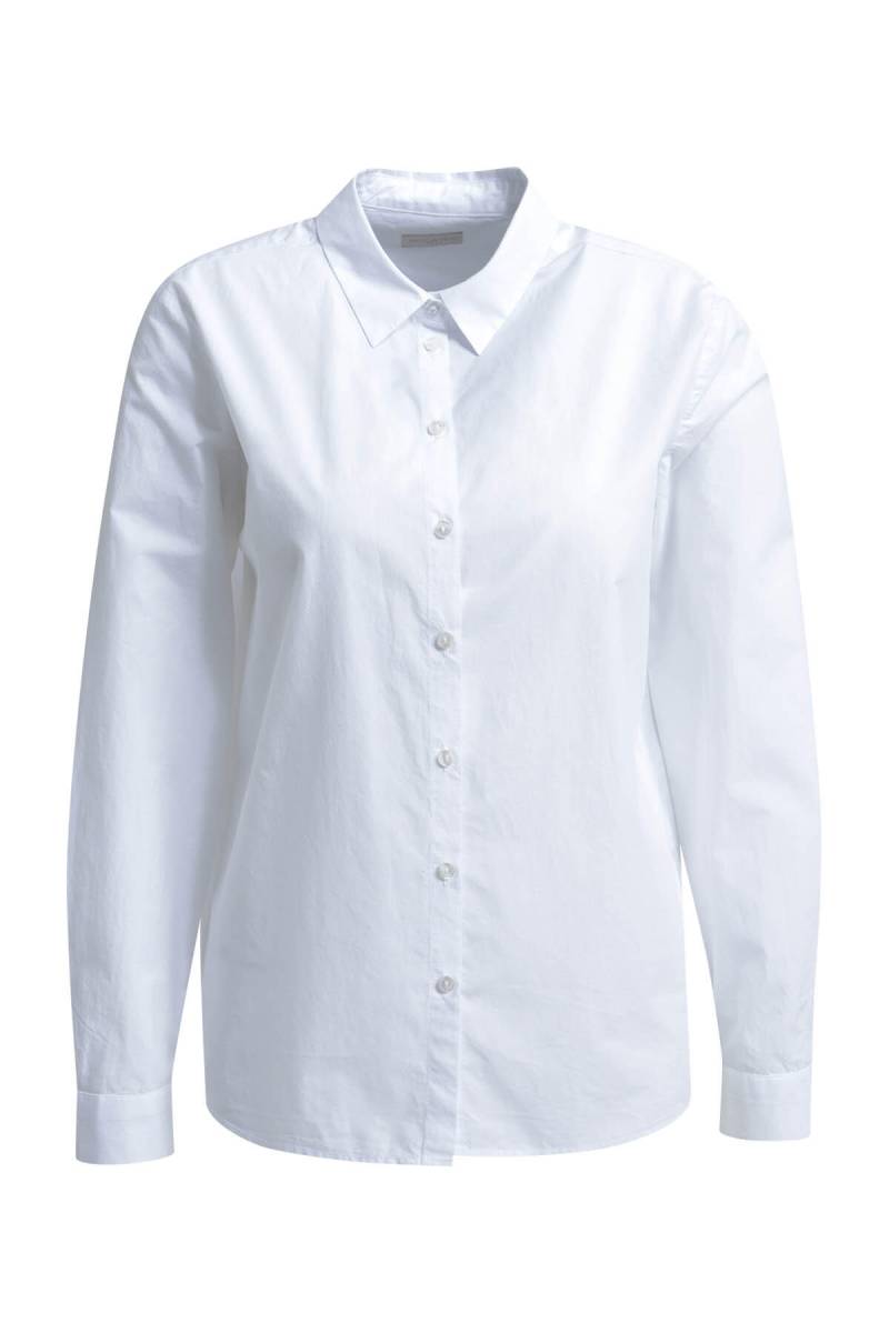 Milano Italy - shirt blouse w/ back print 1/1 sleeve white print - Gr. - 42 von Milano Italy