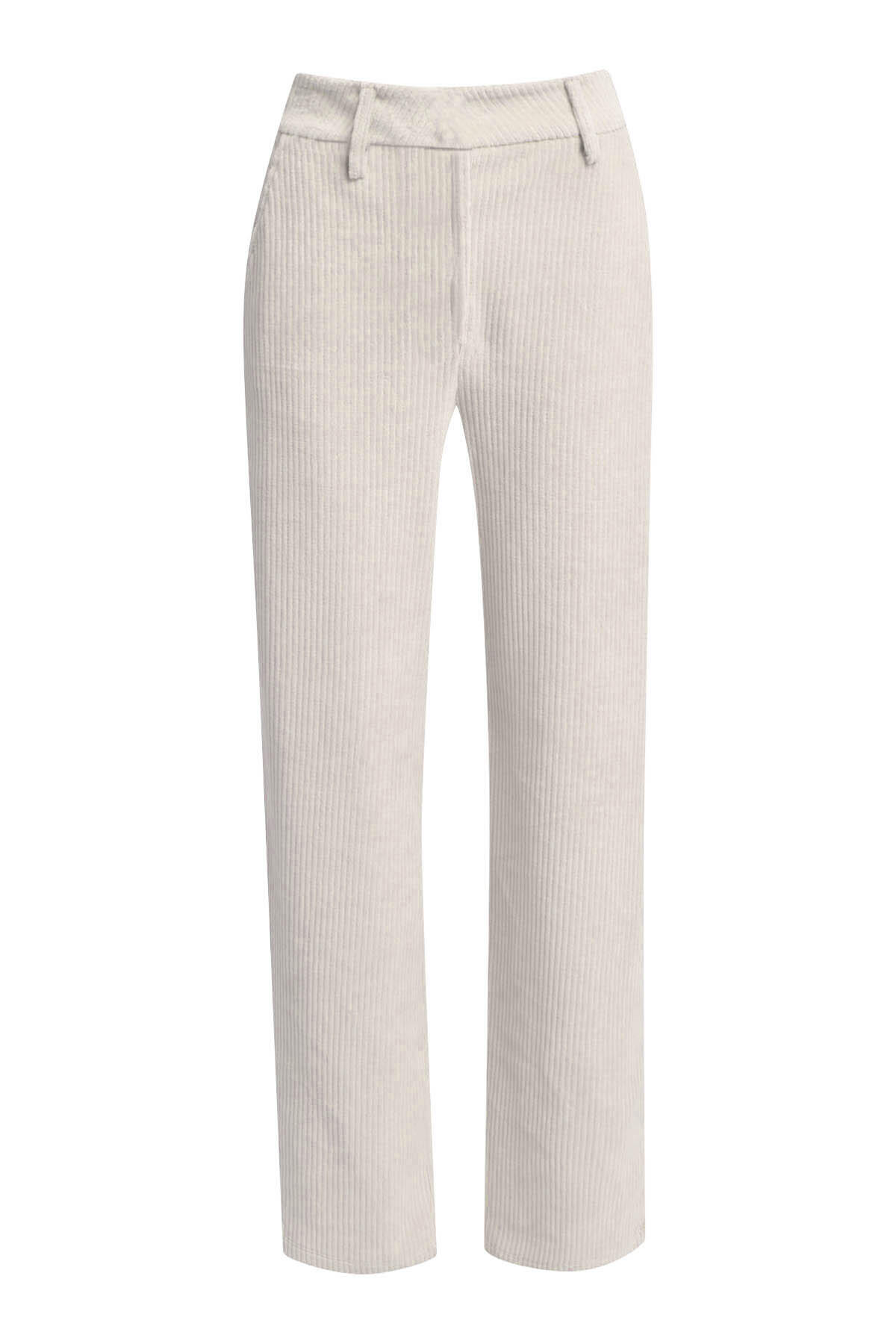 Milano Italy - wideleg pants french pockets, elastic waist at back - Gr. - 44 von Milano Italy