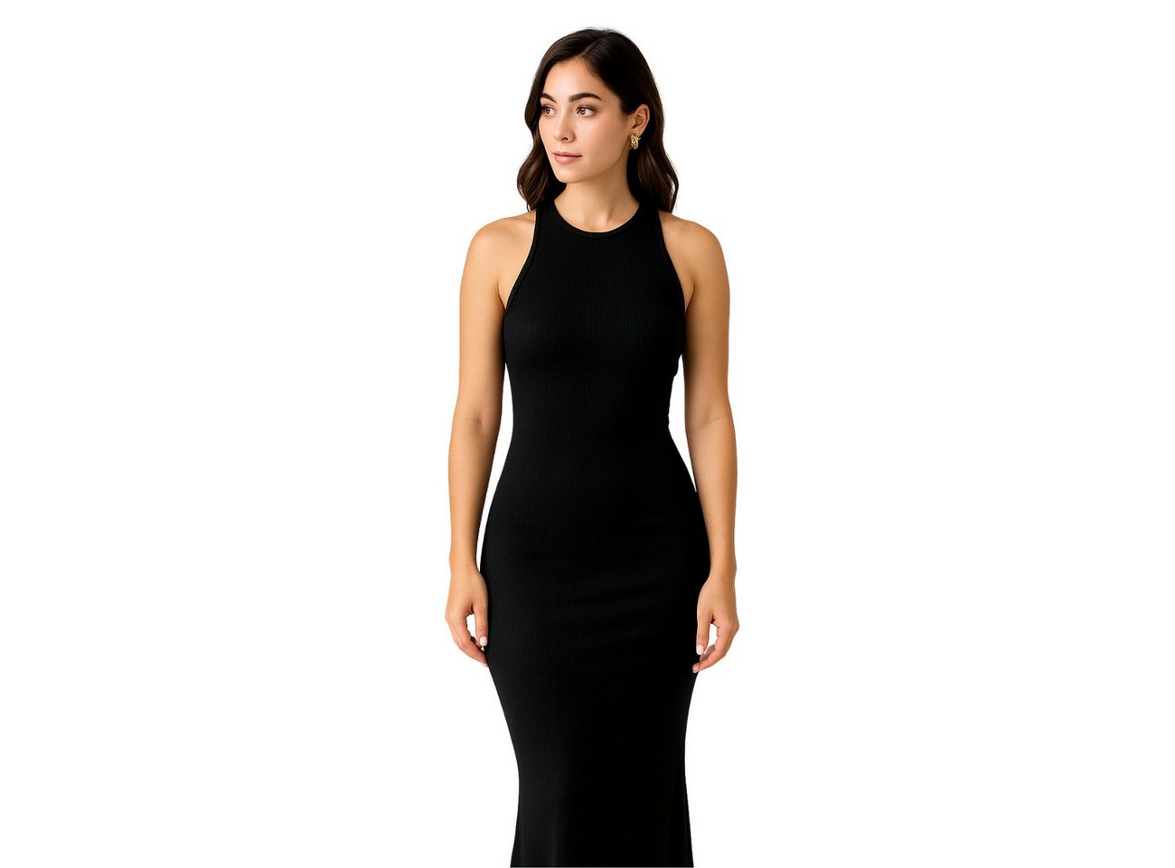 Milauren Maxikleid SORELLE figurbetont Limited Style Slim fit Sommerkleid, Elegant von Milauren
