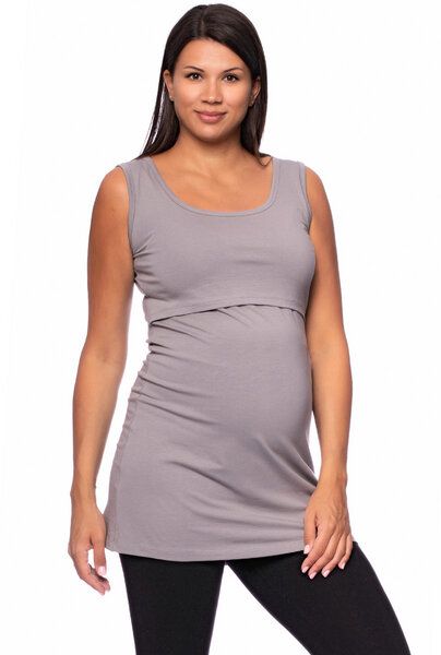 Milchshake 107 BASIC Umstands- und Stilltop extra lang aus Bio Baumwolle Milchshake 107 BASIC Umstands- und Stilltop extra lang aus Bio Baumwolle von Milchshake