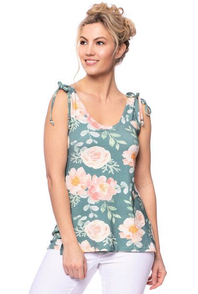 Milchshake ABELIA Umstands-& Stilltop (Print) von Milchshake