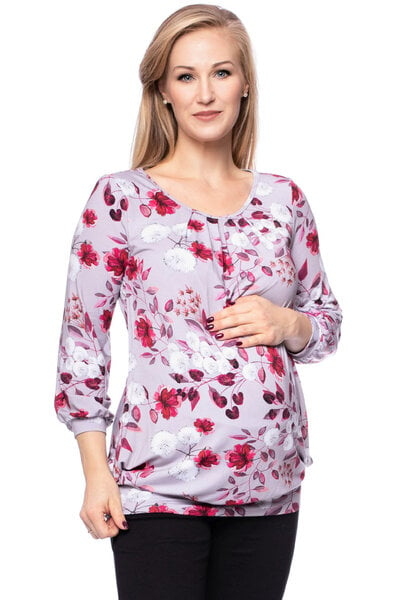 Milchshake AMELIE Umstands-& Stillbluse (Print) von Milchshake