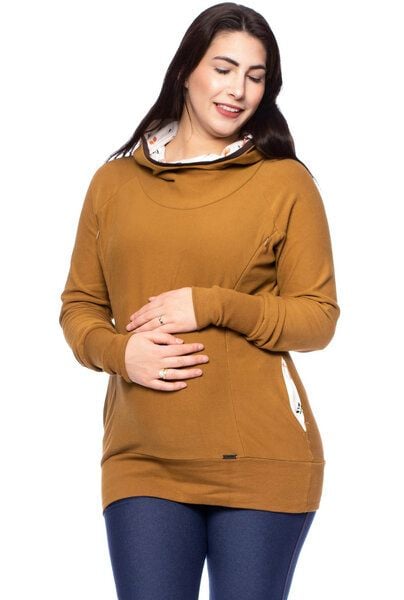 Milchshake ARIK Umstands- und Stillpullover aus Bio Baumwolle von Milchshake