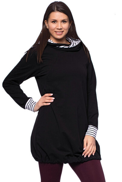 Milchshake FRIEDA kuschelweiches Umstands-Stillhoodiekleid aus Bio Baumwolle von Milchshake