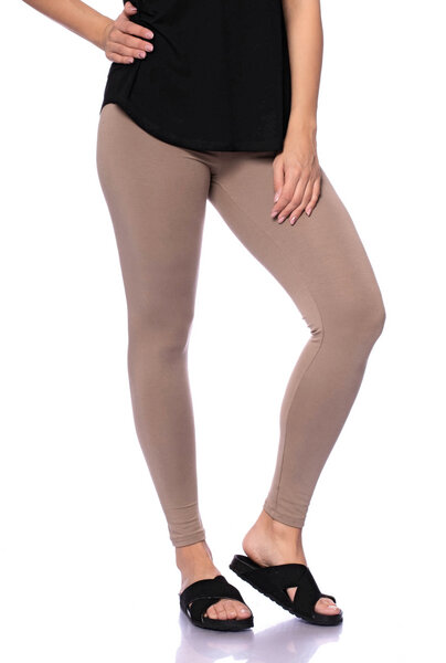 Milchshake High-Waist Basic Leggings aus weichem Modal French-Terry von Milchshake