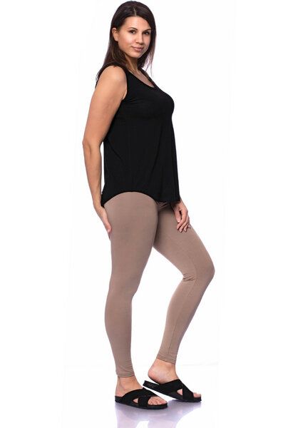 Milchshake High-Waist Basic Leggings aus weichem Modal French-Terry von Milchshake