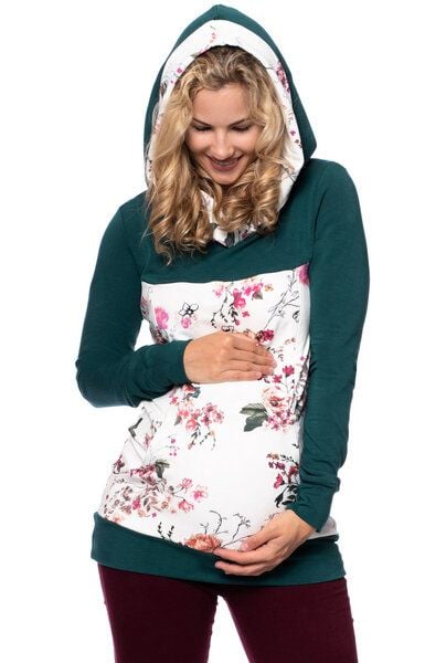 Milchshake JUNA Kapuzenpullover Stillpullover aus Bio Baumwolle von Milchshake