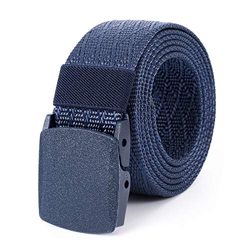 Mile High Life | Nylon-Webgürtel | Outdoor Militärgürtel | Passend zugeschnitten Größe bis zu 1,32 m | Breite 3,8 cm | TSA Frei Kunststoffschnalle von Mile High Life