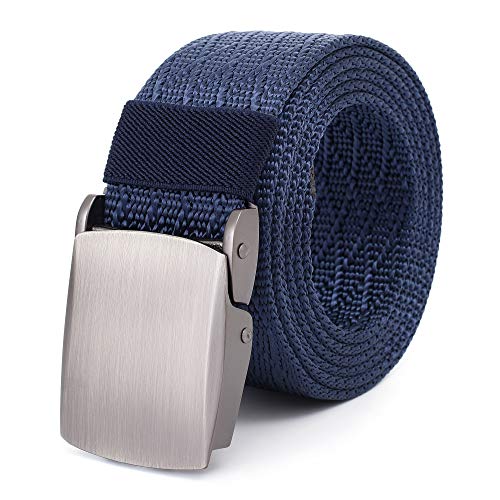 Mile High Life | Nylon-Webgürtel | Outdoor Militärgürtel | Passend zugeschnitten Größe bis zu 1,32 m | Breite 3,8 cm | TSA Frei Kunststoffschnalle von Mile High Life