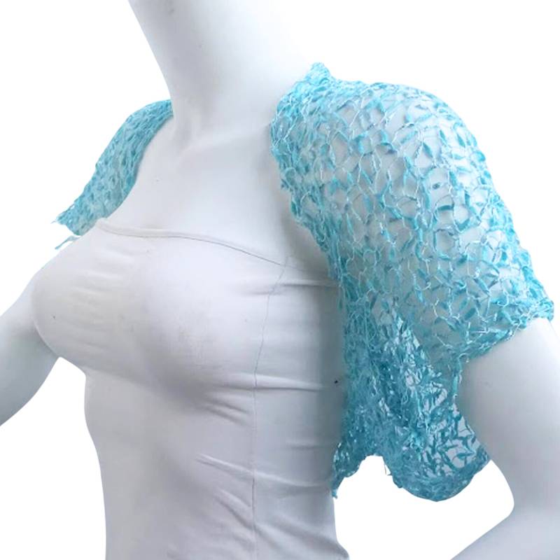 My Etwas Blaues, Häkeln Sie Türkis Braut Bolero Shrug, Halbe Ärmel Seidige Hochzeit Kurzjacke, Brautjungferngeschenk My Etwas Blaues, Häkeln Sie Türkis Braut Bolero Shrug, Halbe Ärmel Seidige Hochzeit Kurzjacke, Brautjungferngeschenk von MilenaCh