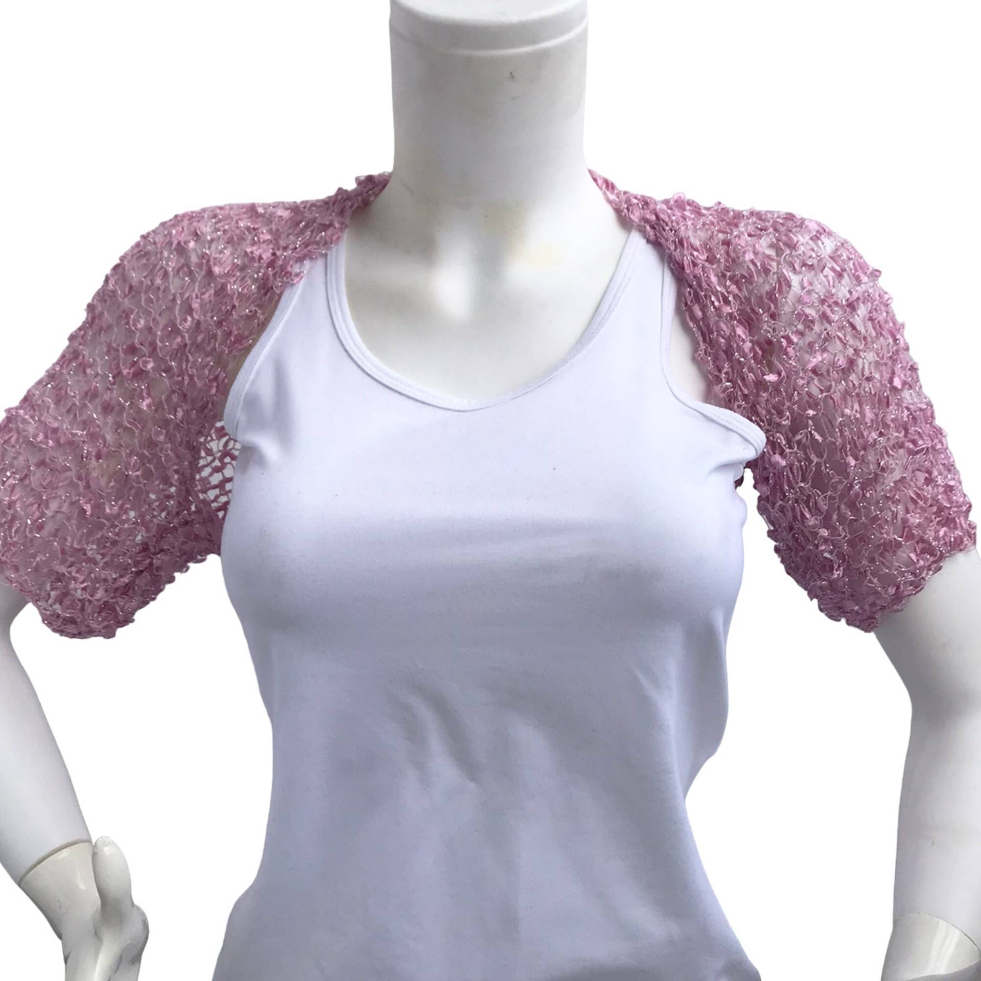 Rosa Hochzeit Shrug - Bolero Braut Brautjungfer Rosa Hochzeit Shrug - Bolero Braut Brautjungfer von MilenaCh