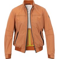 MILESTONE Herren Blouson orange Mikrofaser unifarben von Milestone