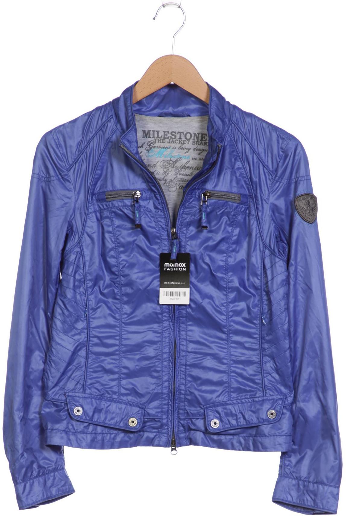 MILESTONE Damen Jacke, blau von Milestone