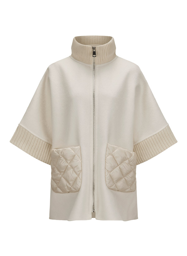 MILESTONE Damen Jacke Alicia weiß Wollstoff von Milestone