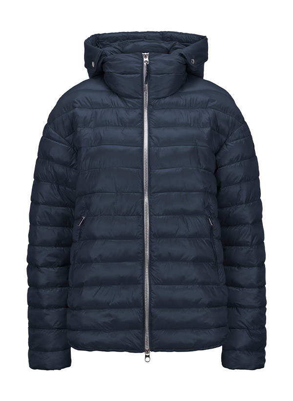 MILESTONE Damen Jacke Amelia blau Mikrofaser von Milestone