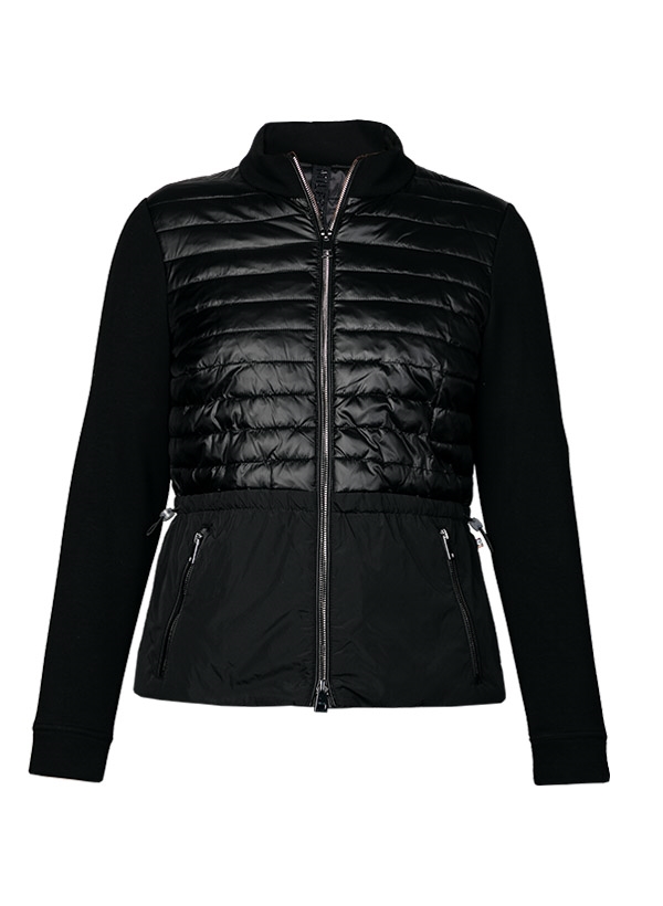 MILESTONE Damen Jacke Desertrose schwarz Mikrofaser unifarben von Milestone