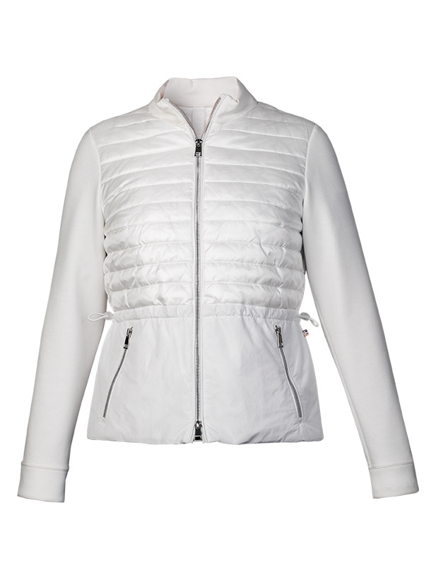 MILESTONE Damen Jacke Desertrose weiß Mikrofaser unifarben von Milestone