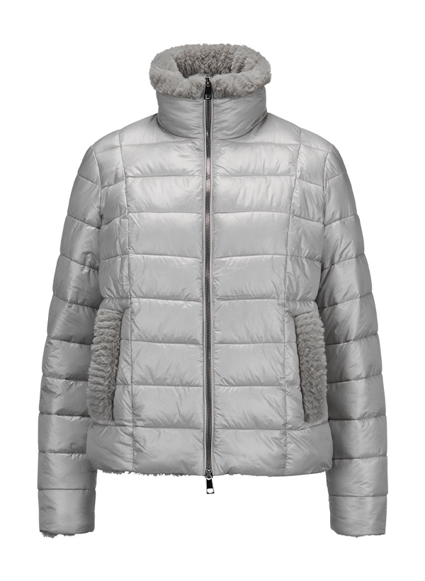 MILESTONE Damen Jacke Dorina grau Mikrofaser von Milestone