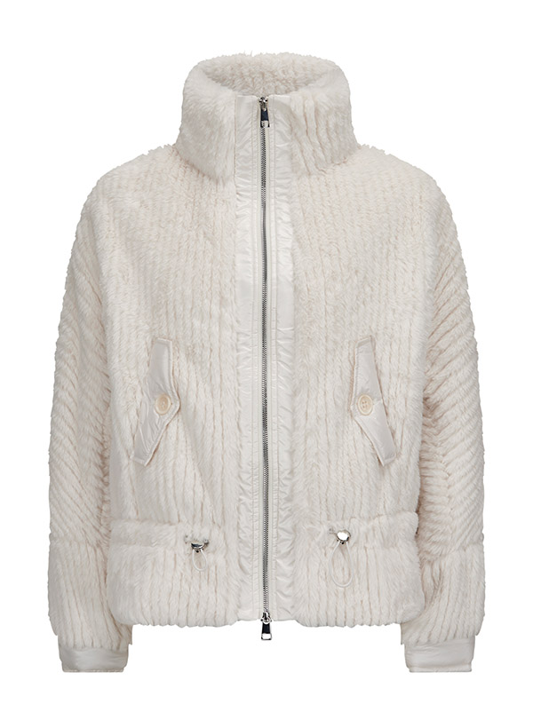 MILESTONE Damen Jacke Dunja weiß Kunstpelz von Milestone