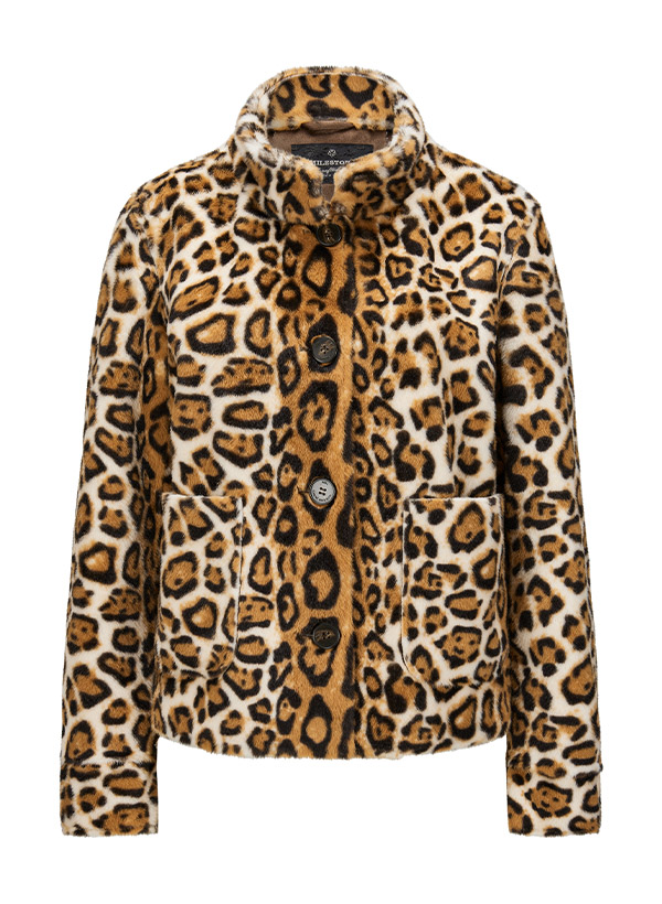 MILESTONE Damen Jacke Harmless beige Kunstpelz von Milestone