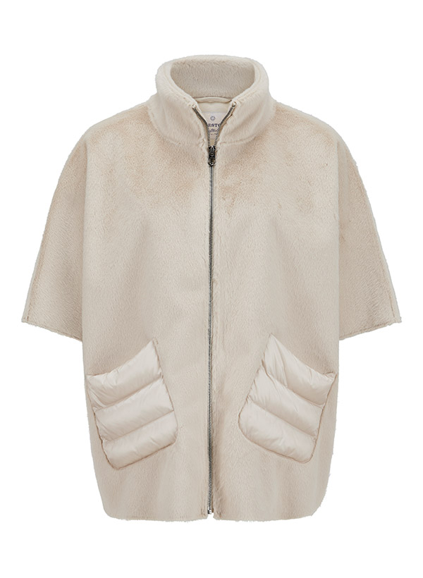 MILESTONE Damen Jacke Universe beige Kunstpelz von Milestone