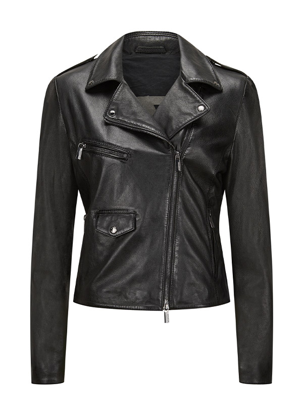 MILESTONE Damen Lederjacke Debra schwarz Leder MILESTONE Damen Lederjacke Debra schwarz Leder von Milestone