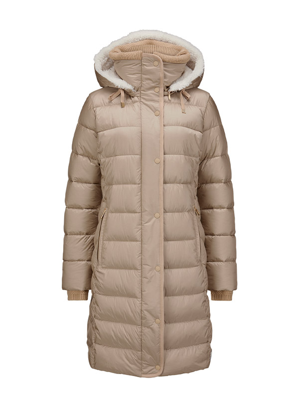 MILESTONE Damen Mantel Adara beige Mikrofaser von Milestone