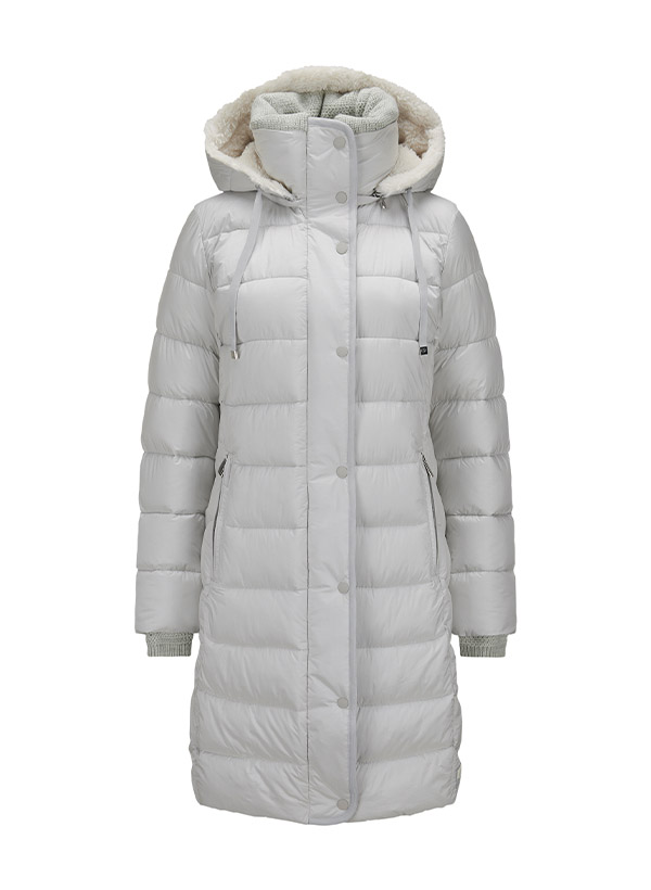 MILESTONE Damen Mantel Adara weiß Mikrofaser von Milestone