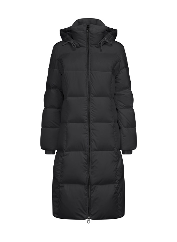 MILESTONE Damen Mantel Nicoletta schwarz Daune von Milestone