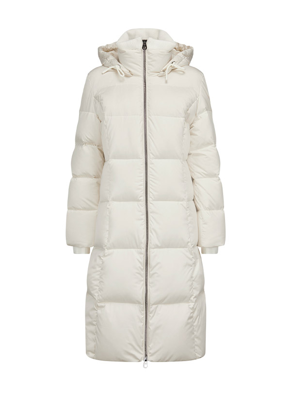 MILESTONE Damen Mantel Nicoletta weiß Daune von Milestone
