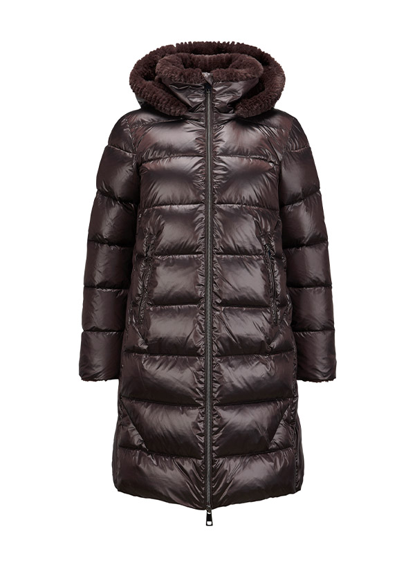 MILESTONE Damen Mantel Rocky braun Mikrofaser von Milestone