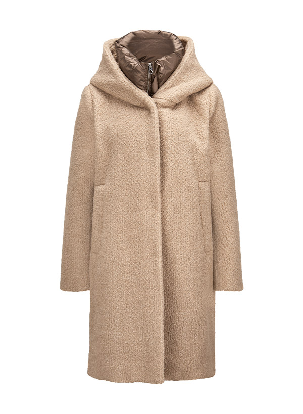 MILESTONE Damen Mantel Venus grau Kunstfell von Milestone