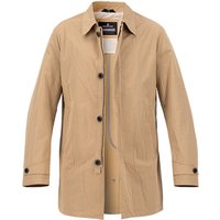 MILESTONE Herren Jacke beige Baumwolle unifarben von Milestone