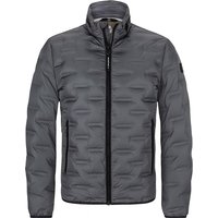 MILESTONE Herren Daunenjacke grau Mikrofaser unifarben von Milestone