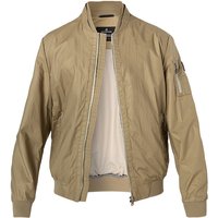 MILESTONE Herren Blouson beige Baumwolle unifarben von Milestone