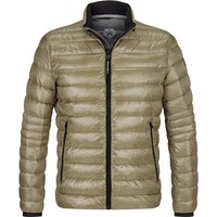 MILESTONE Herren Steppjacke beige Mikrofaser unifarben von Milestone