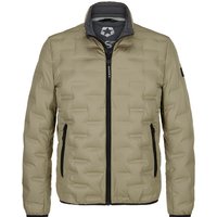 MILESTONE Herren Daunenjacke beige Mikrofaser unifarben von Milestone