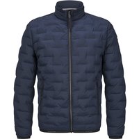 MILESTONE Herren Steppjacke blau Mikrofaser unifarben von Milestone