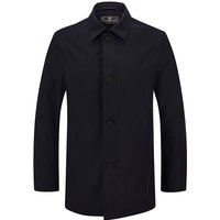 MILESTONE Herren Jacke blau Mikrofaser unifarben von Milestone