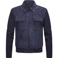 MILESTONE Herren Jacke blau unifarben von Milestone