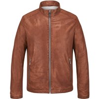MILESTONE Herren Lederjacke braun Lammnappa von Milestone